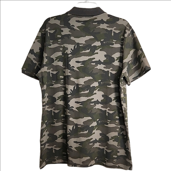 Slate & Stone Men's Cotton Camo Print Polo, Size XL ~ NWT - Picture 3 of 7